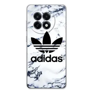 Чехлы Адидас для OnePlus Ace 5 (AlphaPrint) (Адидас на мраморе)