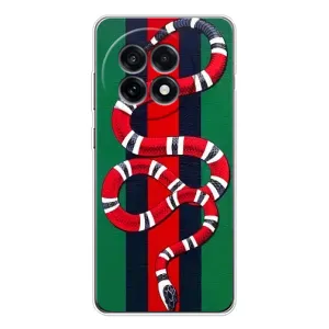 Чехлы ГУЧЧИ для 好的。 OnePlus Ace 5 (AlphaPrint) (Gucci змия)