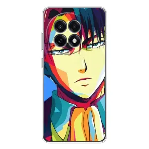 Чехлы Персонажи Аниме Наруто для OnePlus Ace 5 (AlphaPrint) (Леви Аккерман)