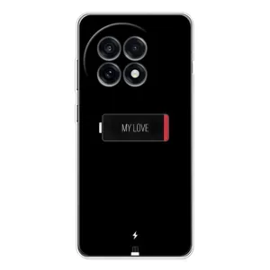 Чехлы для любимой на 好的。 OnePlus Ace 5 (VPrint) (Love battery)