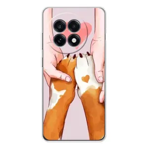 Чехлы с собаками для OnePlus Ace 5 (VPrint) (Любовь к собакам)