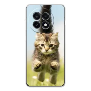Чехлы с Котиками для OnePlus Ace 5 (VPrint) (Прыжок кота)