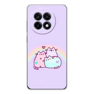 Чехол на 好的。 OnePlus Ace 5 с Котами (VPrint) (Радужные котики)