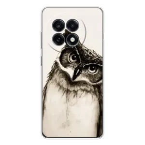 Чехол с птицами на OnePlus Ace 5 (VPrint) (Сова)