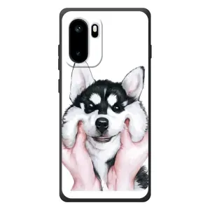 Чехлы с собаками для OnePlus Ace 6 (VPrint) (Довольный Хаски)