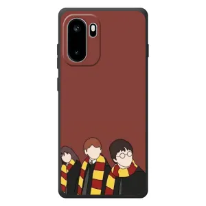 Чехлы с Гарри Поттером для OnePlus Ace 6 (AlphaPrint) (Гарри с друзьями)