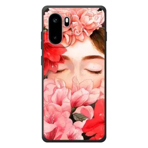 Чехлы (ART) Цветы на OnePlus Ace 6 (VPrint) (Глаза в цветах)