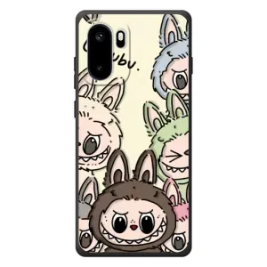 Чехол с Лабубу на OnePlus Ace 6 (Золотая обезьяна Bored Ape)