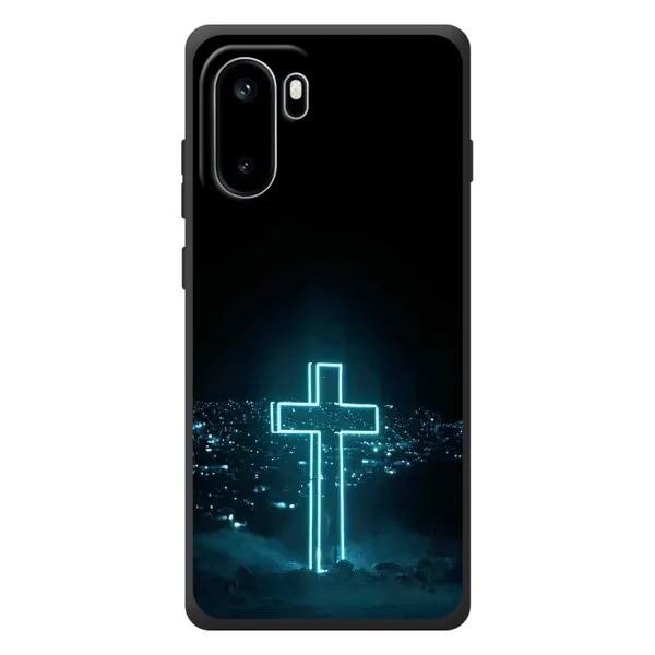 Чехол с принтом «Крест и город» для OnePlus Ace 6 Чехол с принтом «Крест и город» для OnePlus Ace 6