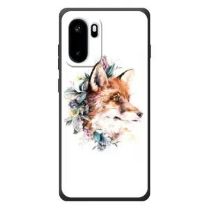 Чехлы с картинкой Лисички для OnePlus Ace 6 (VPrint) (Лисичка в цветочках)