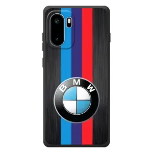 Чехол для ОнеПлюс Эйс 6 - с принтом БМВ (AlphaPrint) (Лого BMW)