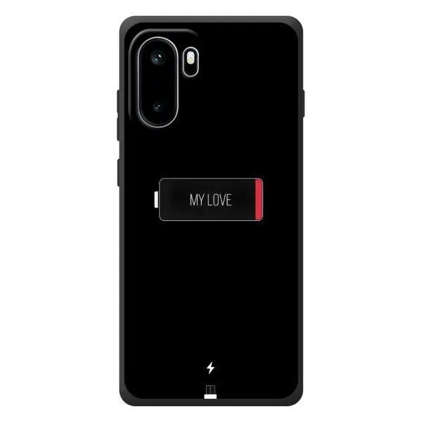 Чехол с принтом «Love battery» для OnePlus Ace 6