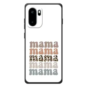 Чехлы для мамы на OnePlus Ace 6 (Текстовый коллаж мама)