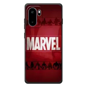 Чехол МАРВЕЛ для ОнеПлюс Эйс 6 (AlphaPrint) (MARVEL)
