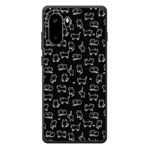 Чохол з принтом для OnePlus Ace 6 (AlphaPrint) Модні коти (Маленькі котики)