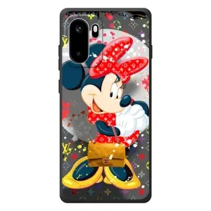 Чохол Disney Mouse OnePlus Ace 6 (PREMIUMPrint) (Minni з бантіком)