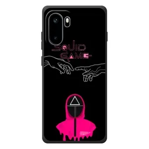 Чехол Гра в кальмара для OnePlus Ace 6 (Минимализм Игра кальмара)