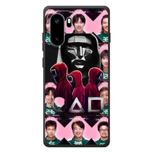 Чехол Гра в кальмара для OnePlus Ace 6 (Участники Игра кальмара)