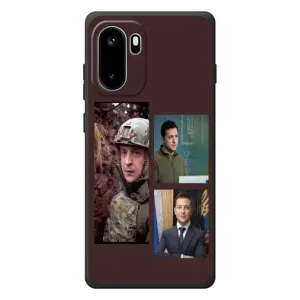 Чохол для OnePlus Ace 6 (AlphaPrint - с принтом Зеленського) (Президент)