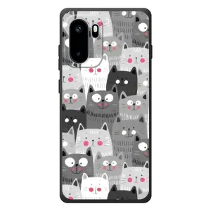 Чехлы с Котиками для OnePlus Ace 6 (VPrint) (Рисованные котики)