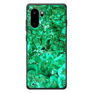 Мраморный чехол на OnePlus Ace 6 (VPrint) (Салатный Мрамор)