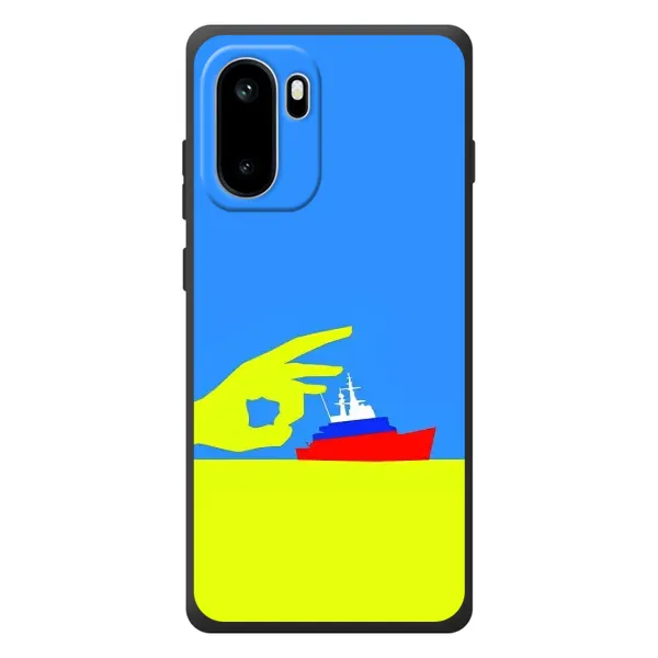 Чехол с принтом «Щелбан кораблю» для OnePlus Ace 6 Чехол с принтом «Щелбан кораблю» для OnePlus Ace 6