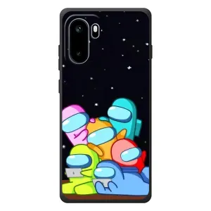 Чохли Амонг Ас для OnePlus Ace 6 (AlphaPrint) (Скіни в космосі)