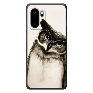 Чехол с птицами на OnePlus Ace 6 (VPrint) (Сова)
