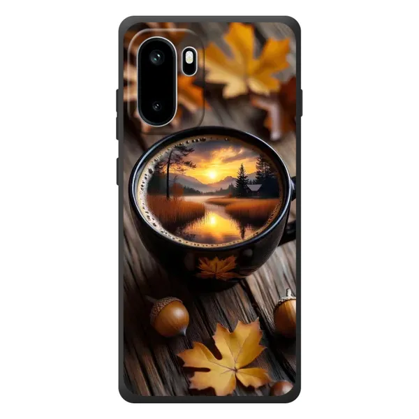 Чохол з принтом «Темна кава» для OnePlus Ace 6 Чохол з принтом «Темна кава» для OnePlus Ace 6
