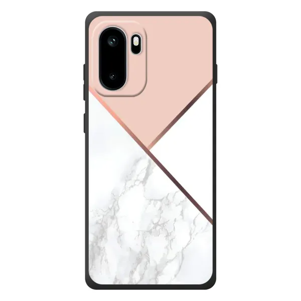 Чехол с принтом «Тройной мрамор» для OnePlus Ace 6