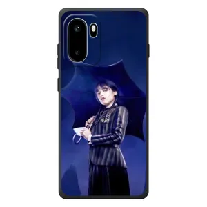 Силиконовый чехол с картинкой для OnePlus Ace 6 (Венсдей)