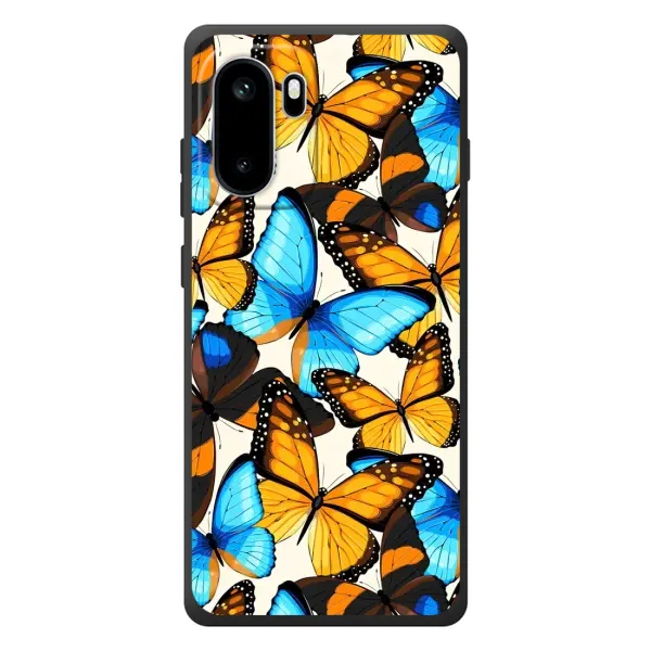 Чехол с принтом «Яркие бабочки» для OnePlus Ace 6