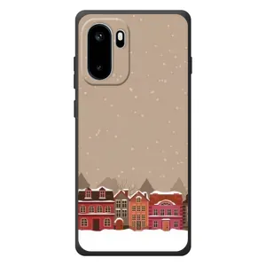 Новогодние, Праздничные Чехлы для OnePlus Ace 6 - 2024 год (Зимний город)