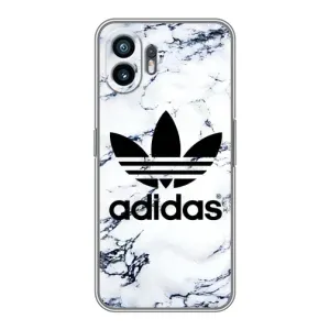 Чохли Адидас для OnePlus Ace 6T (AlphaPrint) (Адідас на мраморі)