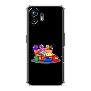 Чехол Амонг Ас для OnePlus Ace 6T (AlphaPrint) (Амонг-ас)