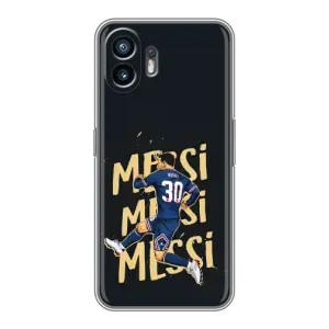 Чохли для OnePlus Ace 6T (Leo чемпіон) (AlphaPrint) (Messi ПСЖ)