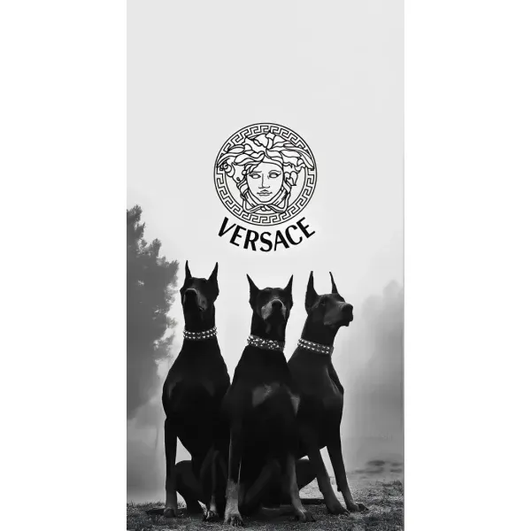 Чехол с принтом «Доберман Версаче» для OnePlus Nord 10 5G