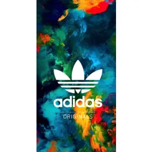 Чохли Адидас для OnePlus Nord 10 5G (AlphaPrint) (Яскравий Адідас)