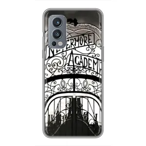 Чохол з дизайном Венздей 2 на OnePlus Nord 2 (Ворота Академії Невермор)