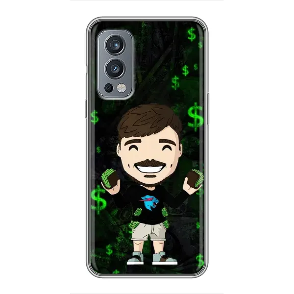 Чохол з принтом «Блогер Beast» для OnePlus Nord 2