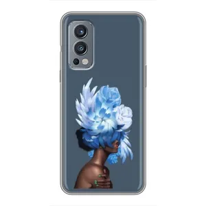 Чехлы (ART) Цветы на OnePlus Nord 2 (VPrint) (Квіти на голові)