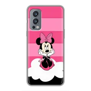 Міккі Маус чохол для OnePlus Nord 2 (AlphaPrint - Мультяшні) (Дівчинка Maus)