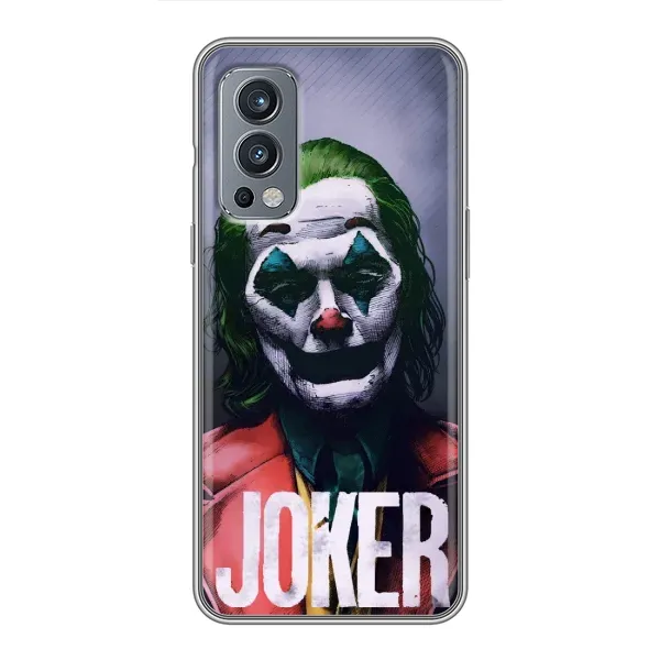 Чехол с принтом «Джокер» для OnePlus Nord 2 Чехол с принтом «Джокер» для OnePlus Nord 2