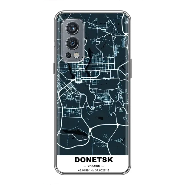 Чохол з принтом «Донецьк» для OnePlus Nord 2