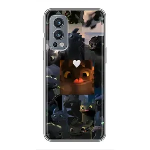 Чохол як приборкати дракона на OnePlus Nord 2 (Дракон колаж)