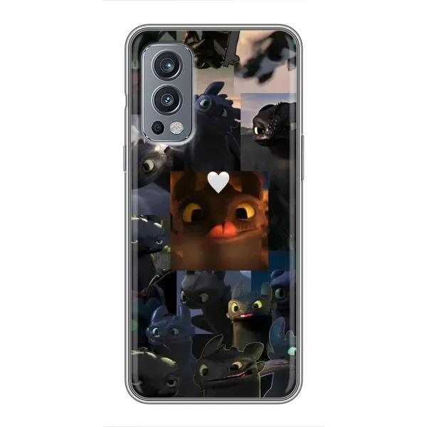 Чохол з принтом «Дракон колаж» для OnePlus Nord 2