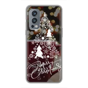Різдвяні Чохли для OnePlus Nord 2 (VPrint) (Ялинка яскрава)