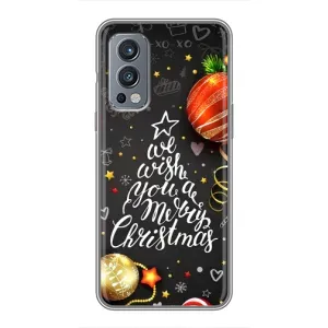 Різдвяні Чохли для OnePlus Nord 2 (VPrint) (Ялинка)