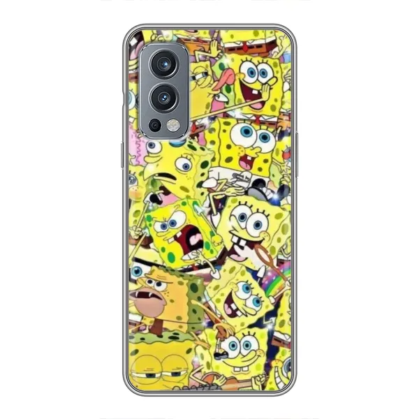 Чехол с принтом «Эмоции Спанч Боба» для OnePlus Nord 2