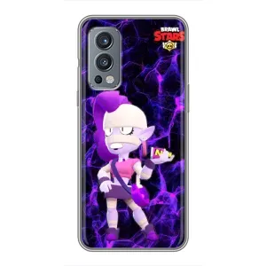 Чехлы Brawl Stars для OnePlus Nord 2 (AlphaPrint) (Эмз Бравл Старс)